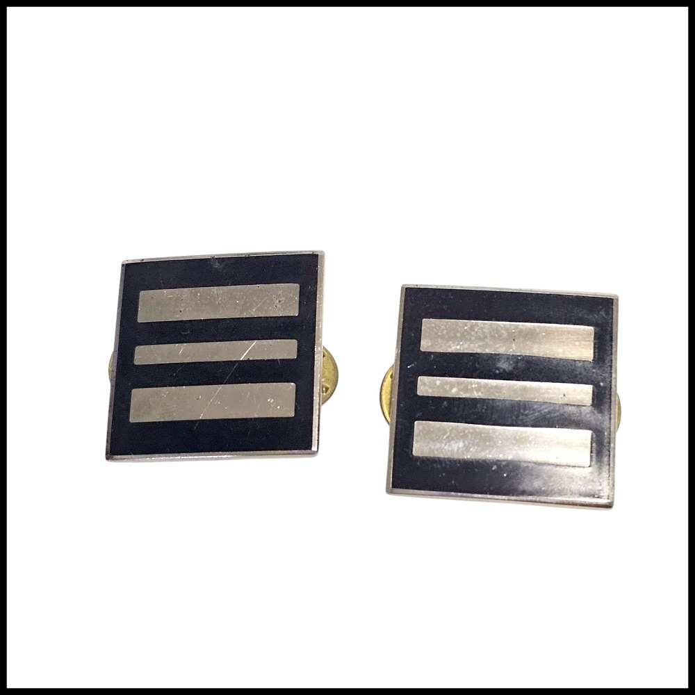US Air Force ROTC‎ BDU Vintage Rank Insignia Lieutenant Colonel NOS Pair